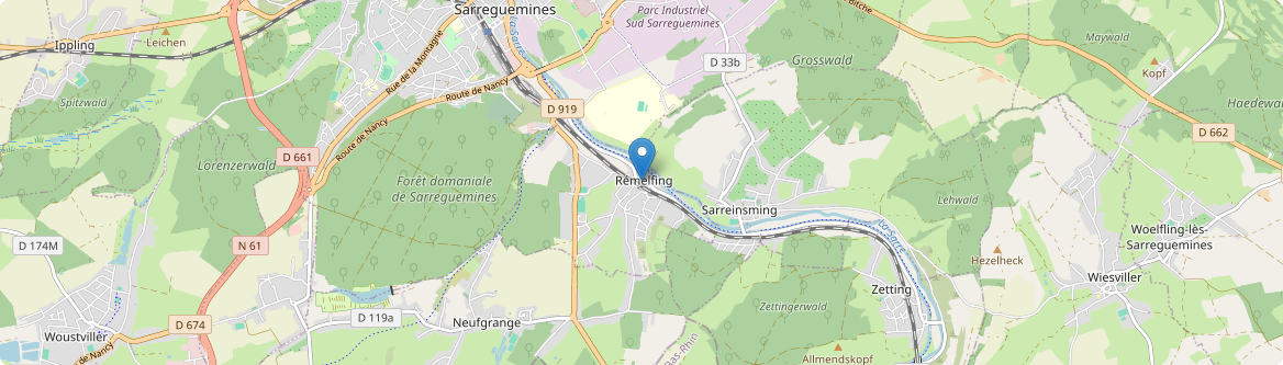 Rémelfing - Carte