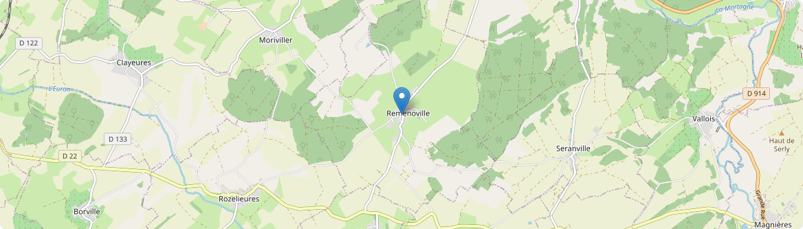 Remenoville - Carte