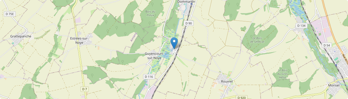 Remiencourt - Carte