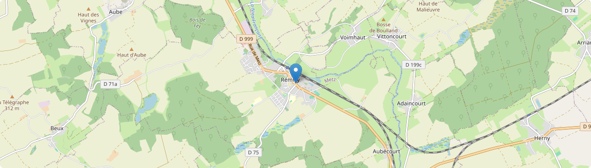 Rémilly - Carte