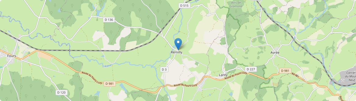 Rémilly - Carte