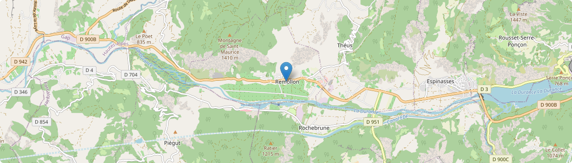 Remollon - Carte