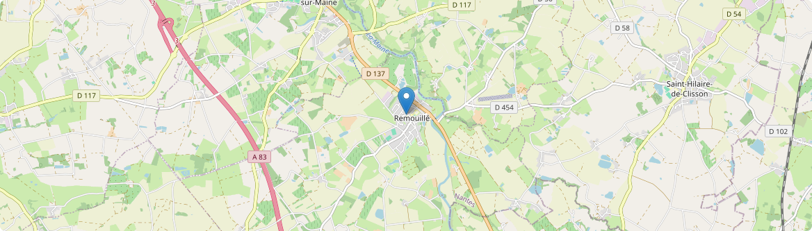 Remouillé - Carte