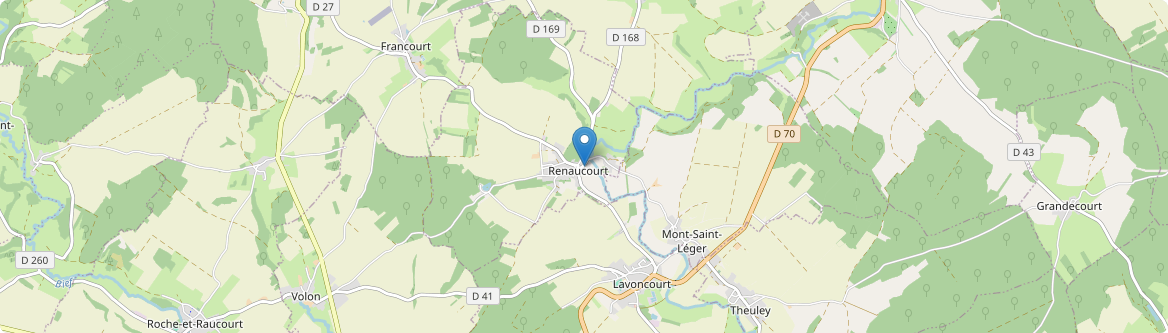 Renaucourt - Carte