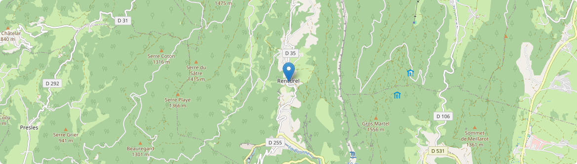 Rencurel - Carte