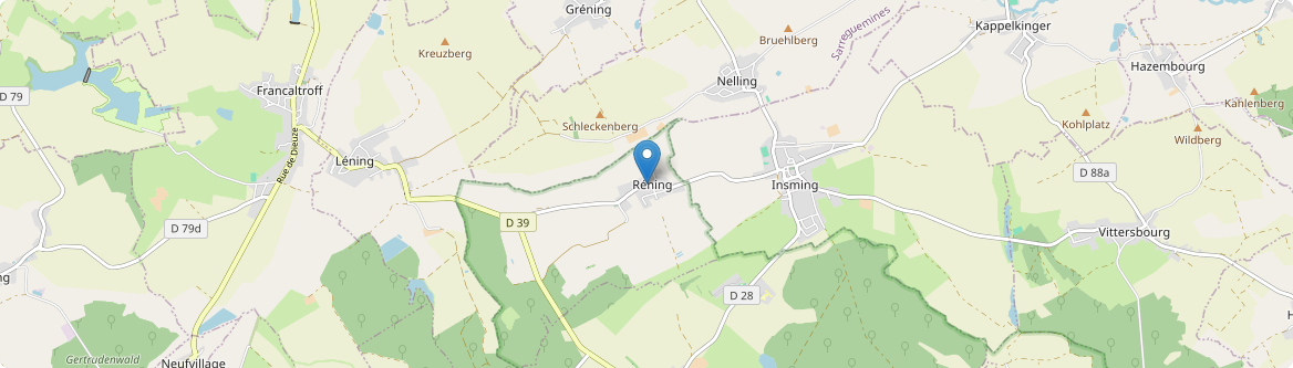 Réning - Carte