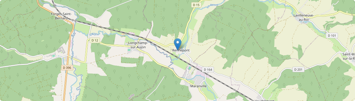 Rennepont - Carte