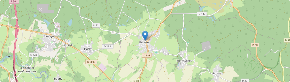 Renwez - Carte