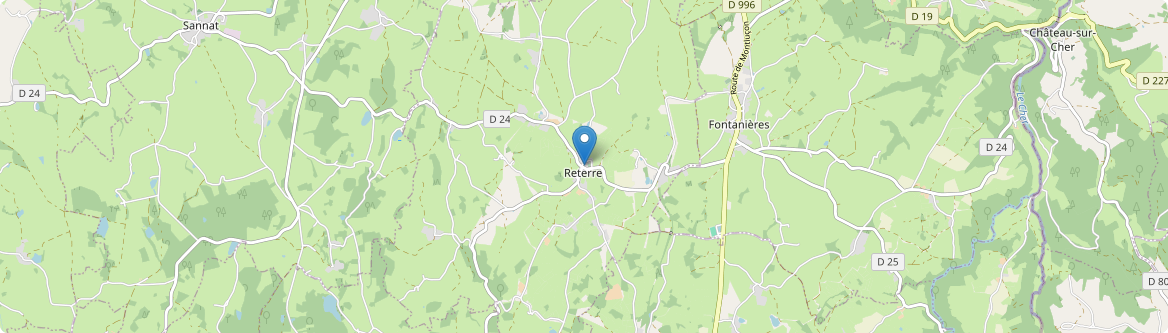Reterre - Carte