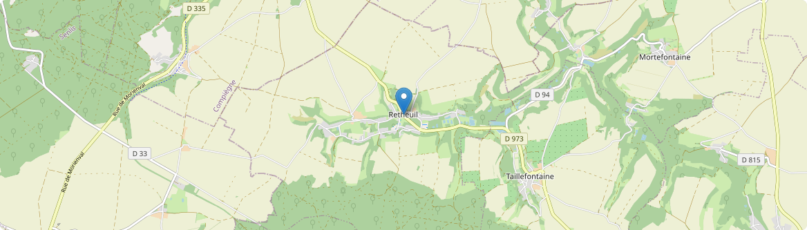Retheuil - Carte