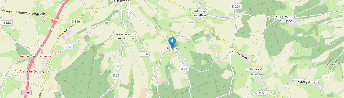 Rétonval - Carte