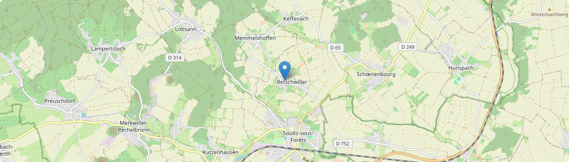 Retschwiller - Carte