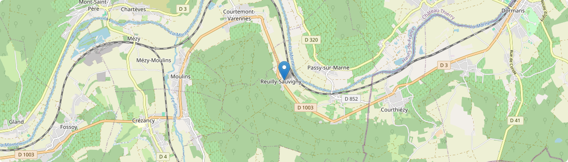 Reuilly-Sauvigny - Carte