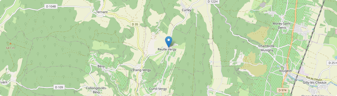 Reulle-Vergy - Carte