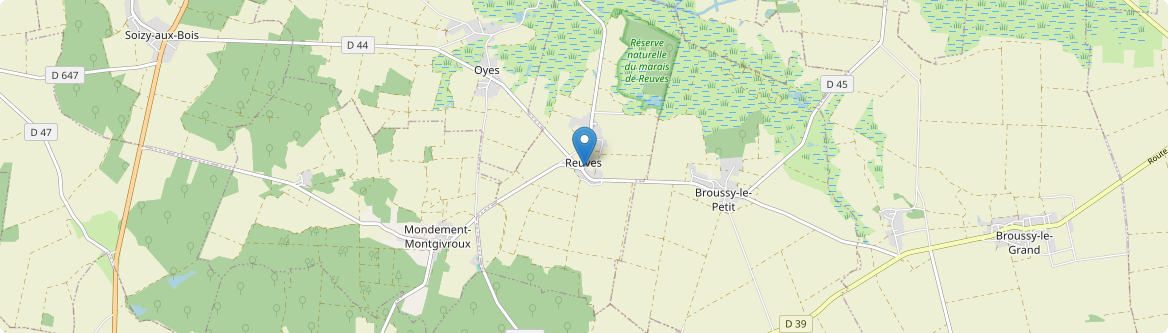 Reuves - Carte