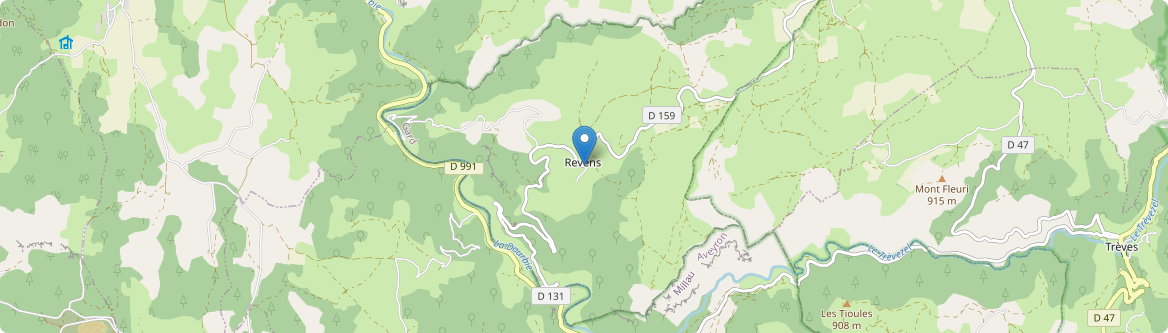 Revens - Carte