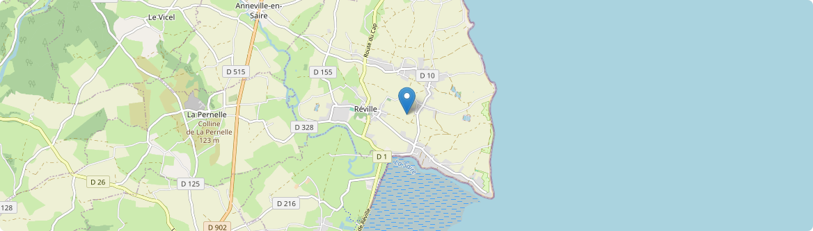 Réville - Carte