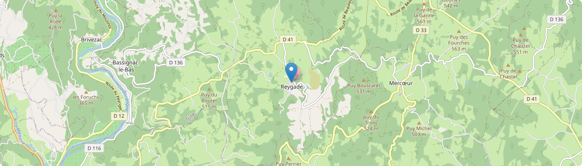 Reygade - Carte