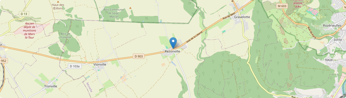 Rezonville-Vionville - Carte