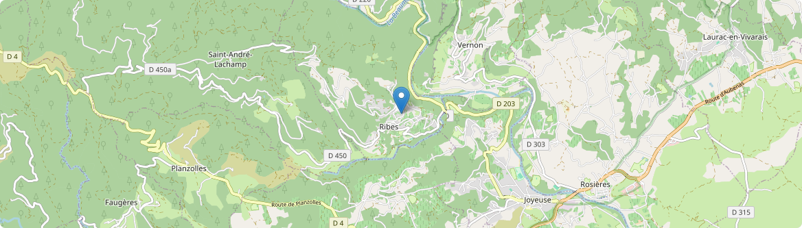 Ribes - Carte