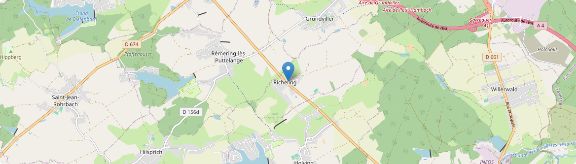 Richeling - Carte