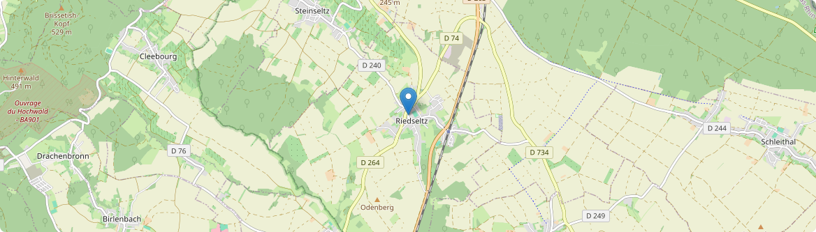 Riedseltz - Carte