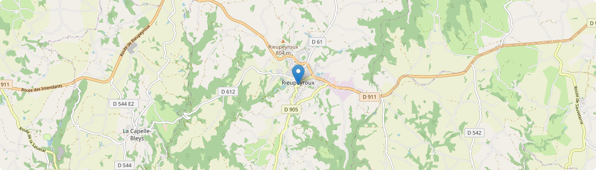 Rieupeyroux - Carte