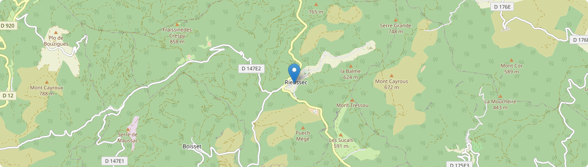 Rieussec - Carte