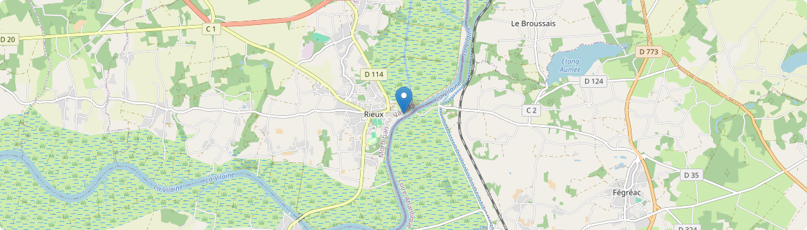Rieux - Carte