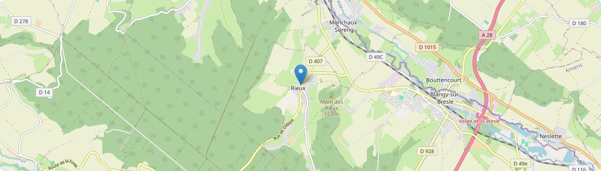 Rieux - Carte
