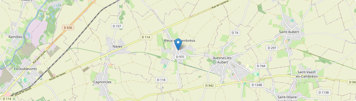Rieux-en-Cambrésis - Carte