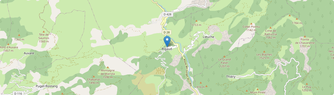 Rigaud - Carte
