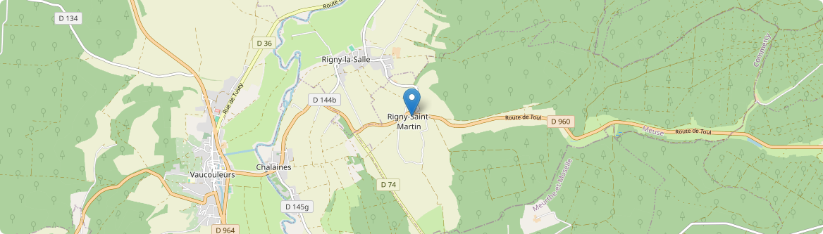 Rigny-Saint-Martin - Carte