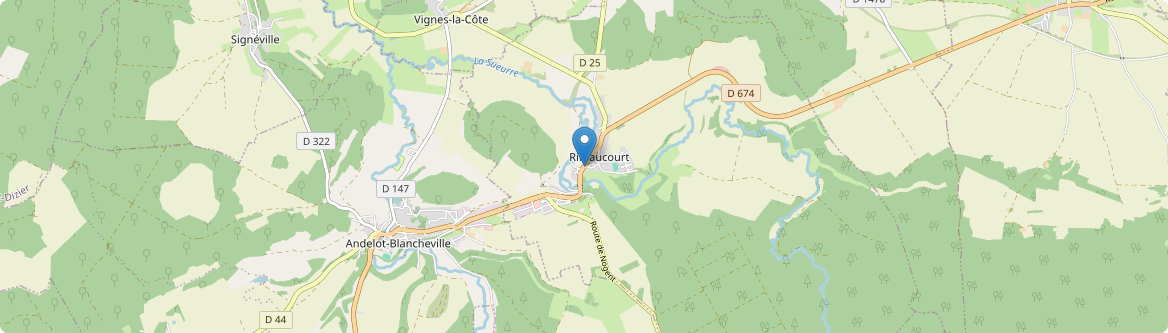 Rimaucourt - Carte