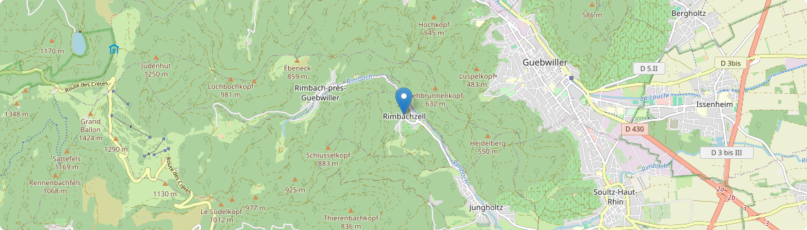 Rimbachzell - Carte