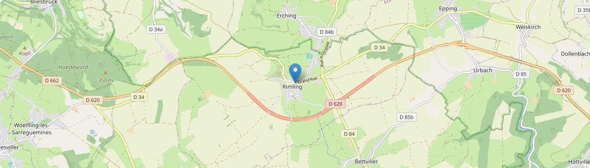 Rimling - Carte