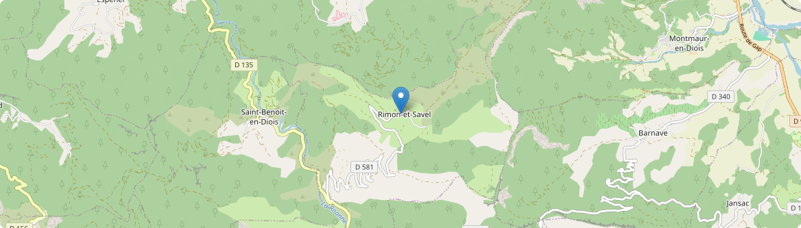 Rimon-et-Savel - Carte