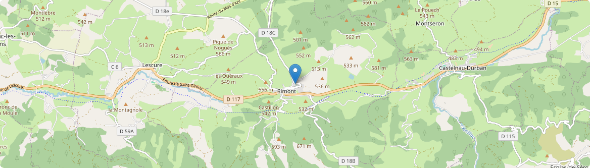 Rimont - Carte