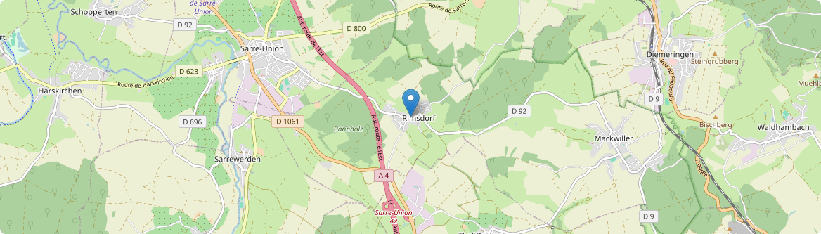 Rimsdorf - Carte