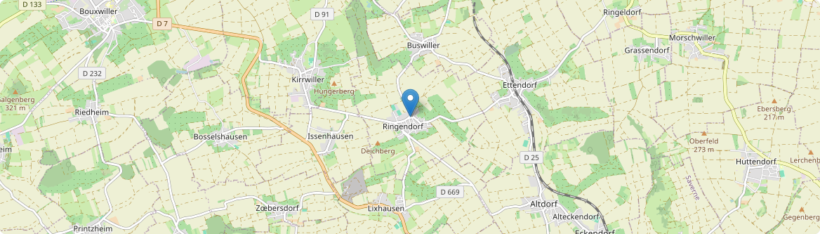 Ringendorf - Carte