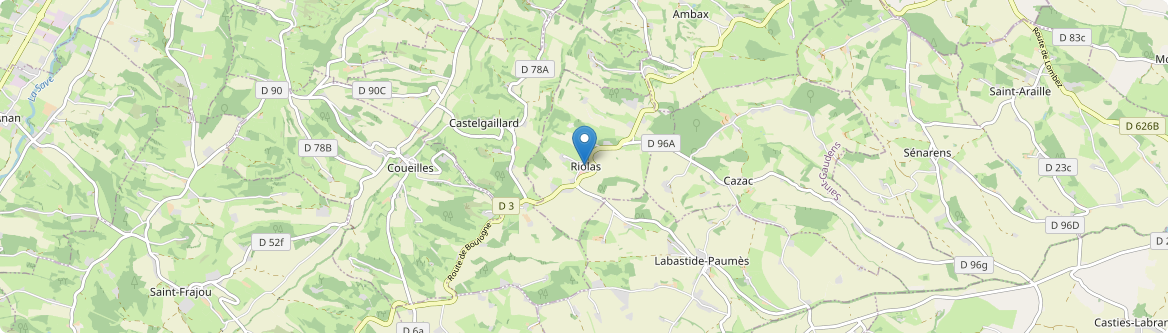 Riolas - Carte