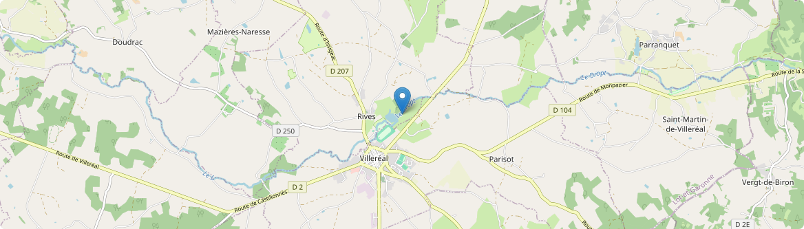 Rives - Carte