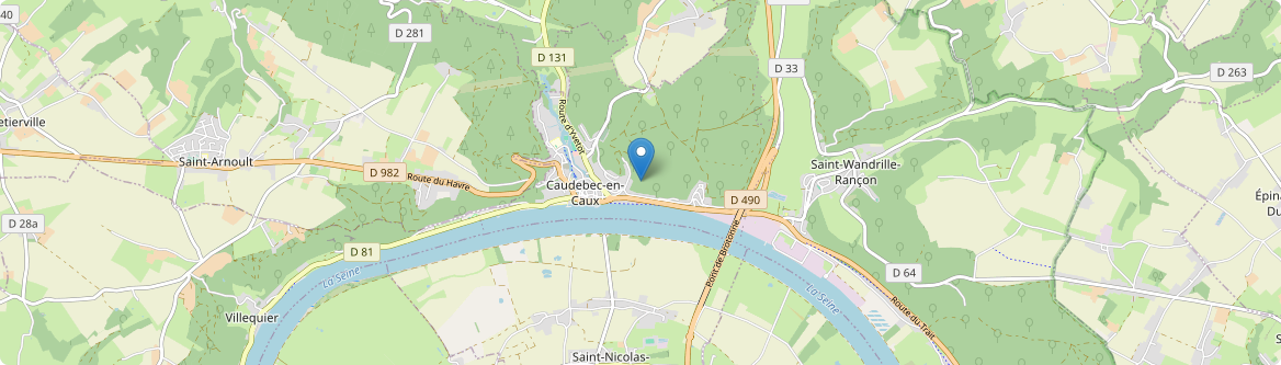Rives-en-Seine - Carte