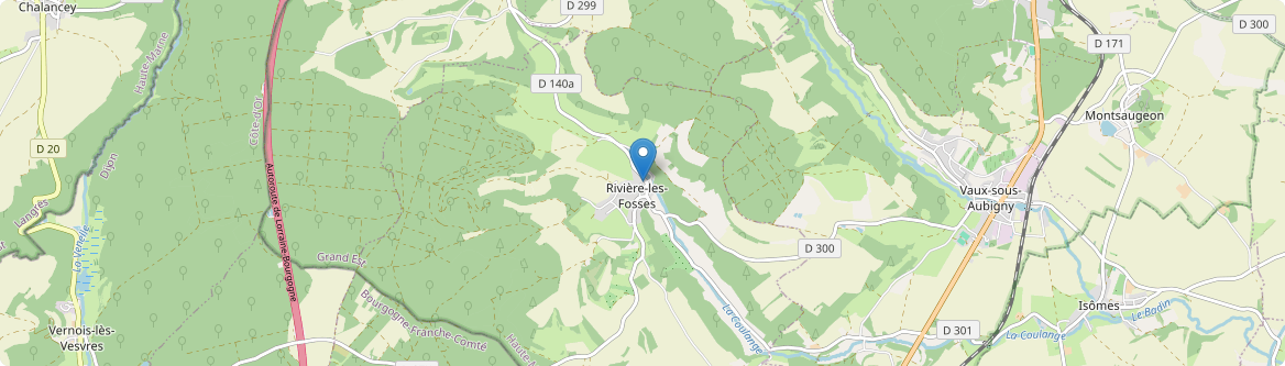 Rivière-les-Fosses - Carte