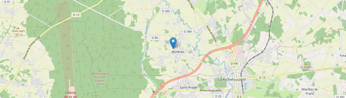 Rivières - Carte