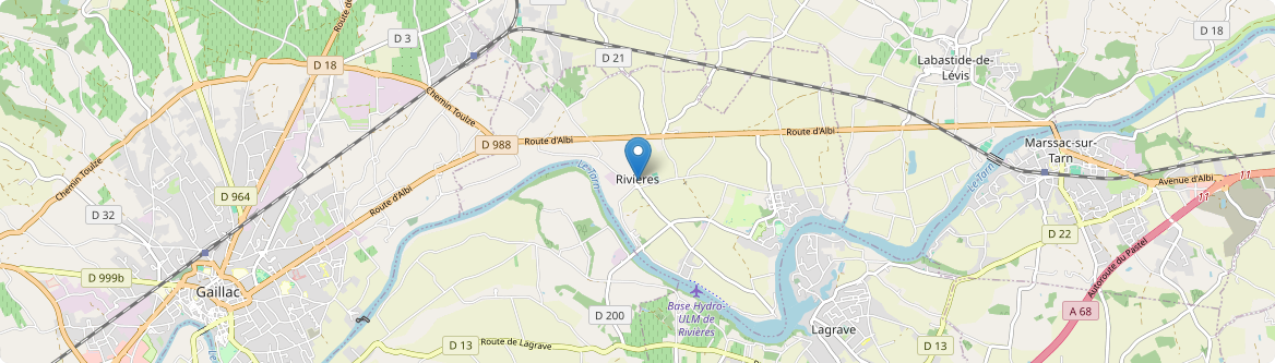 Rivières - Carte