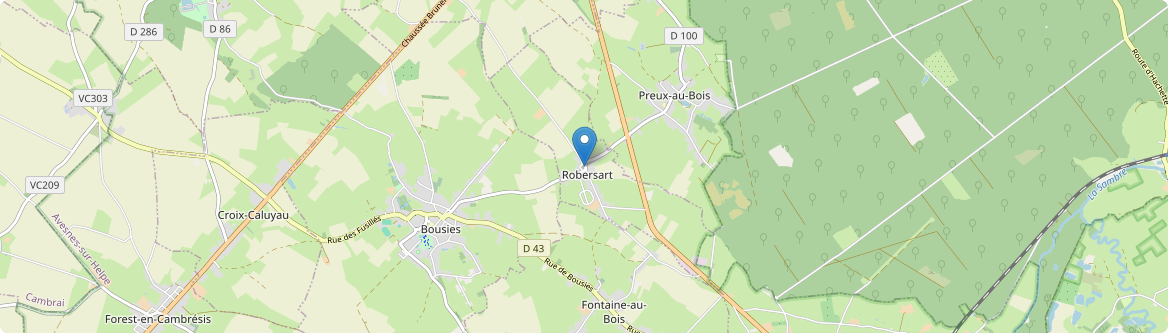 Robersart - Carte