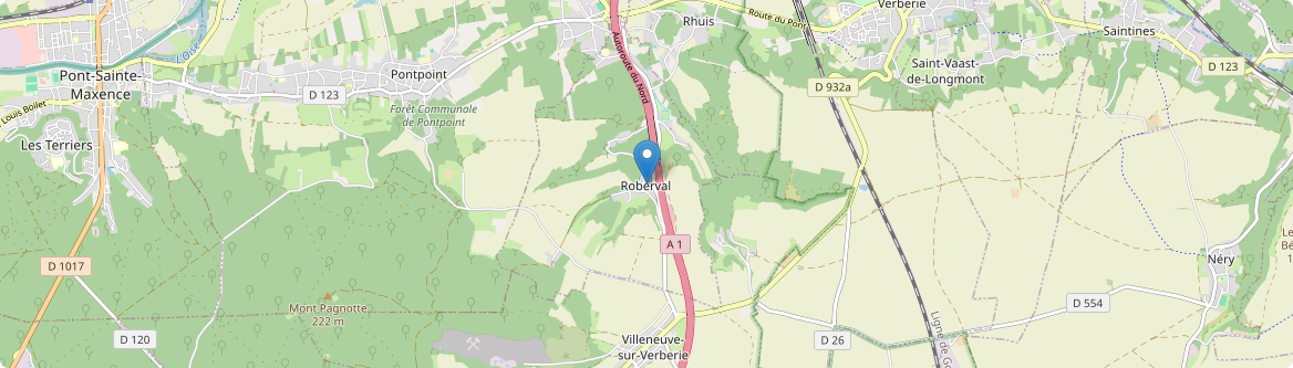 Roberval - Carte