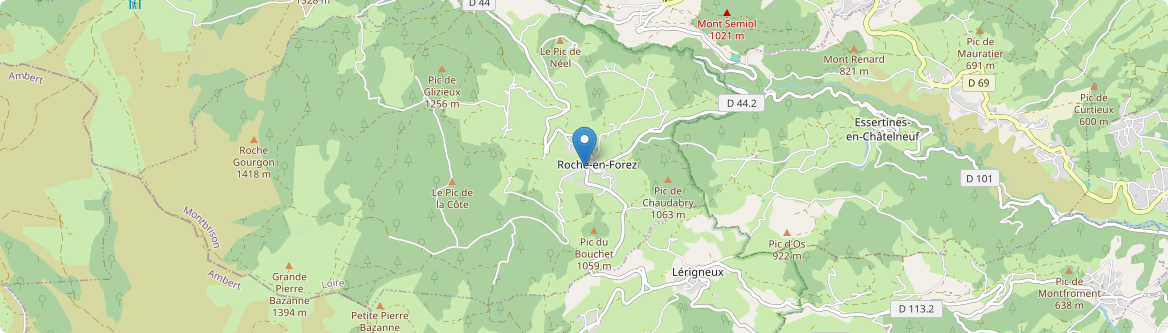 Roche - Carte