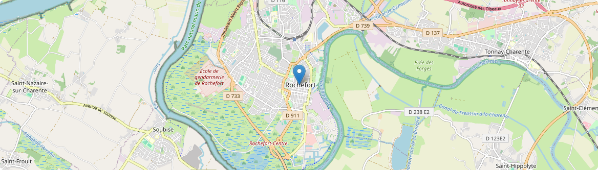 Rochefort - Carte